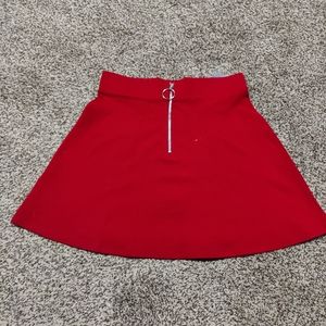 Forever 21 mini red skirt